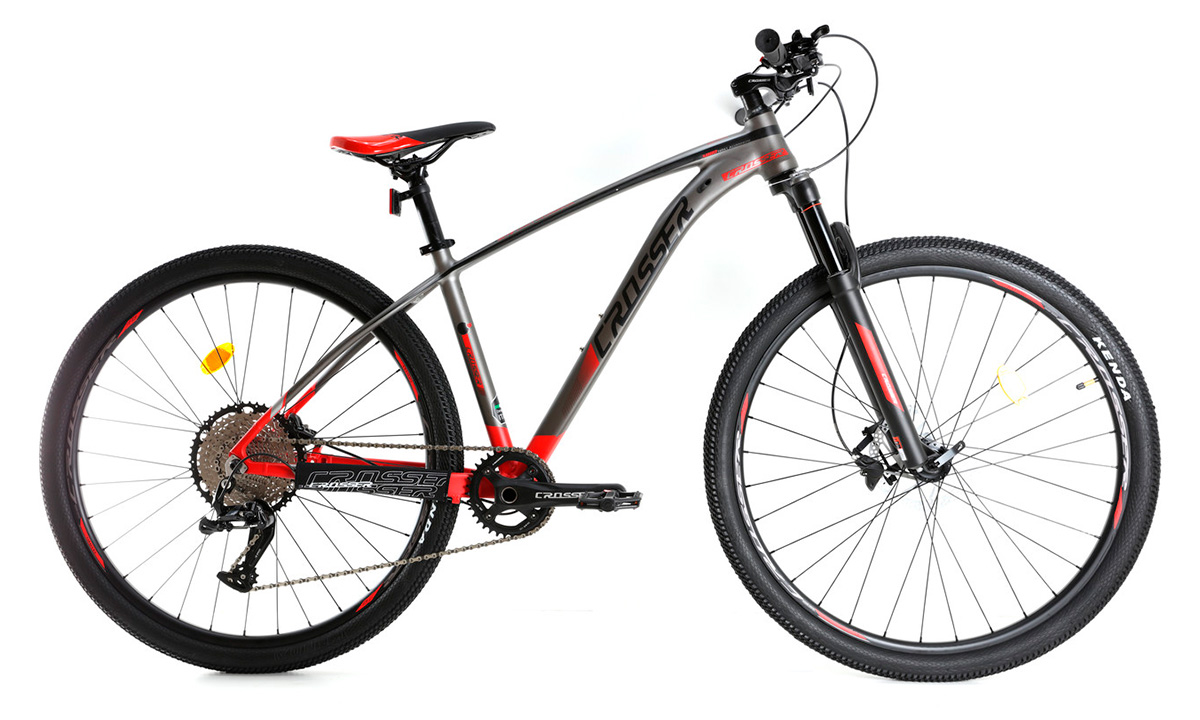 Фотография Велосипед Crosser X880 1x13 29" размер L рама 19 2021 Серо-красный
